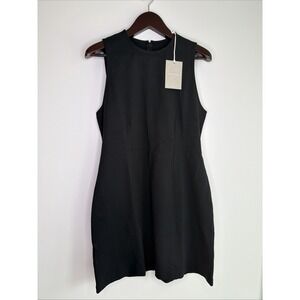 Everlane The Dream '90s Shift Dress in Black Womens Size XL Knit Stretch Y2K NEW